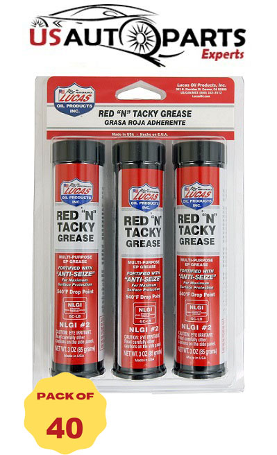 Red "N" Tacky Grease/10x4(3x3oz) - CASE OF 1